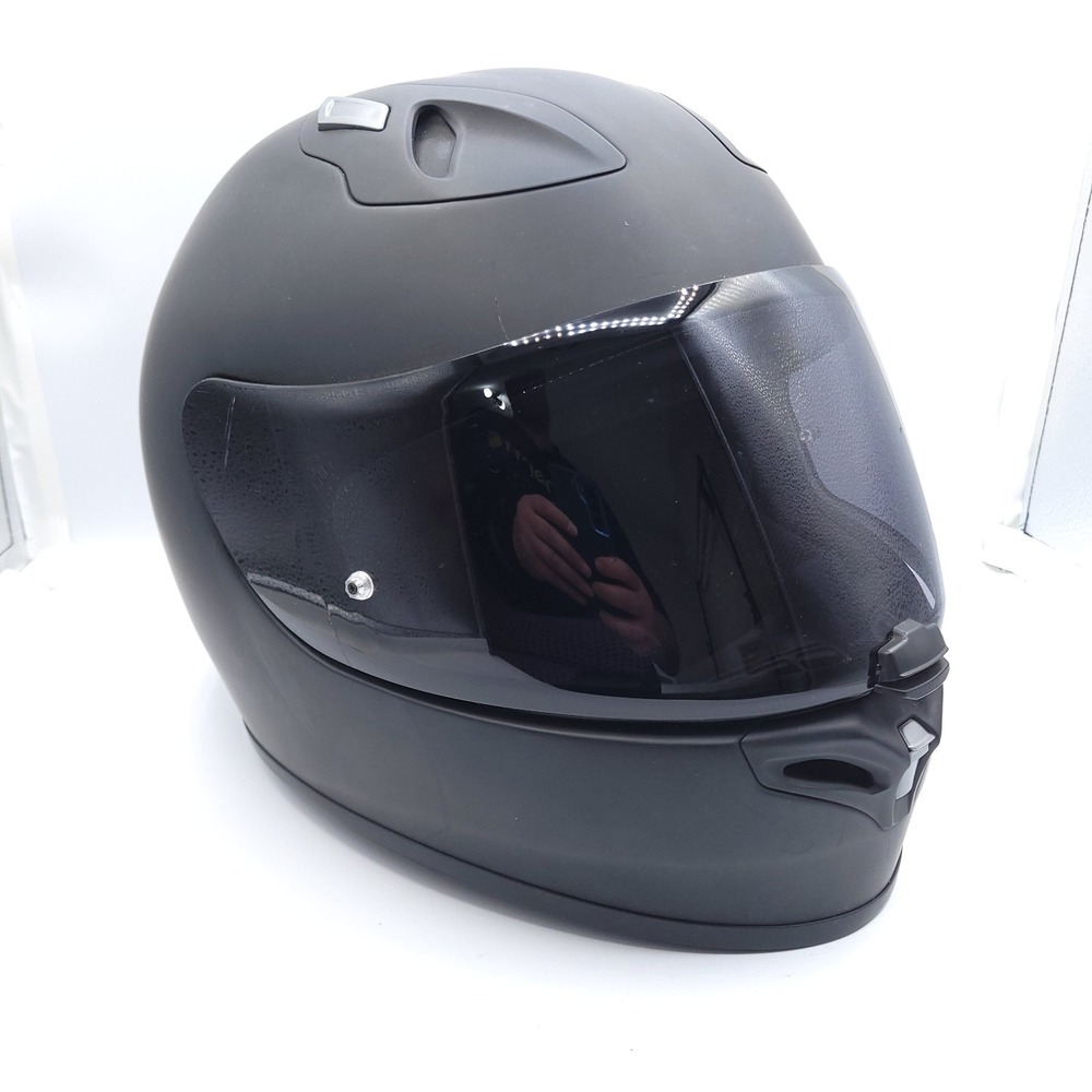 HJC FG-17 Motorcycle Helmet Size Small 6 7/8"-7" 55-56 CM Matte Black Tint Visor